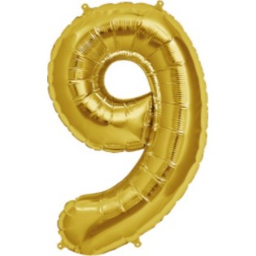Ф. Цифры (40''/102 см) Цифры - "9" Италия -; Золото Ф. Цифры (40''/102 см) Цифры - "9" Италия -; Золото