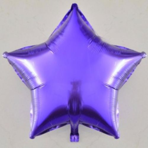 Ф. Звезда (без рис) (18''/46 см) Аэродизайн; Фиолетовый Ф. Звезда (без рис) (18''/46 см) Аэродизайн; Фиолетовый