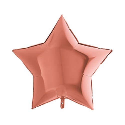 Ф. Звезда (без рис) (36''/91 см) Аэродизайн; Розовое Золото 