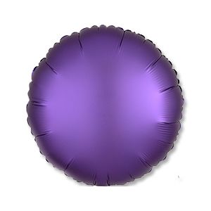 Ф. Круг (без рис) (18''/46 см) Аэродизайн - Сатин Purple Royale -; Фиолетовый