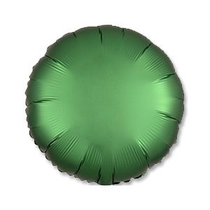 Ф. Круг (без рис) (18''/46 см) Аэродизайн - Сатин Emerald -; Зеленый
