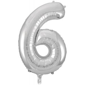 Ф. Цифры (34''/86 см) Цифры - "6" -; Серебро